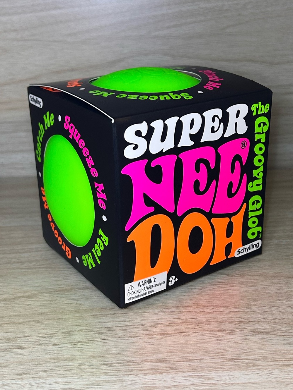 Green SUPER Needoh The Groovy Glob